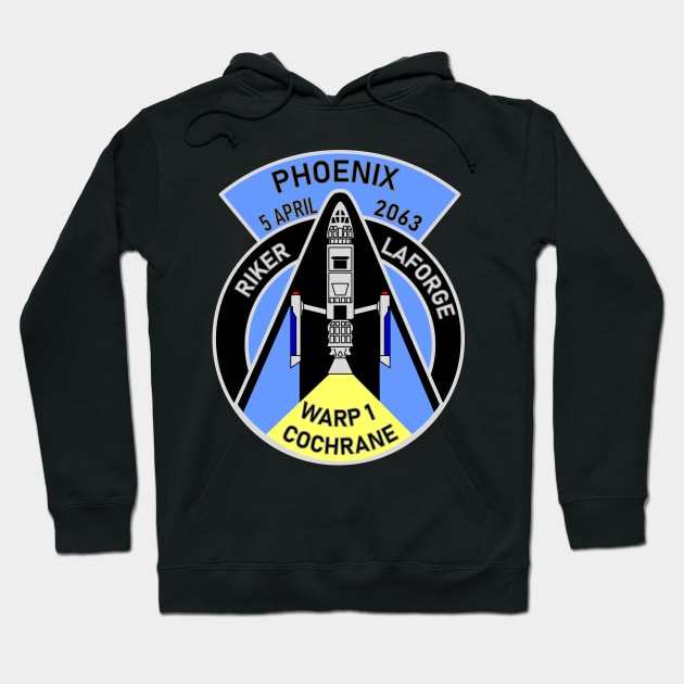 Phoenix Warp 1 First Contract Flight Patch Hoodie by IORS
